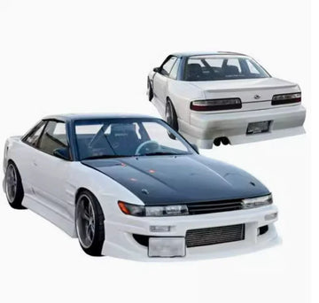 for Nissan S13 Silvia-W9 Large enveloping 4-piece set! Resin-modified envelope