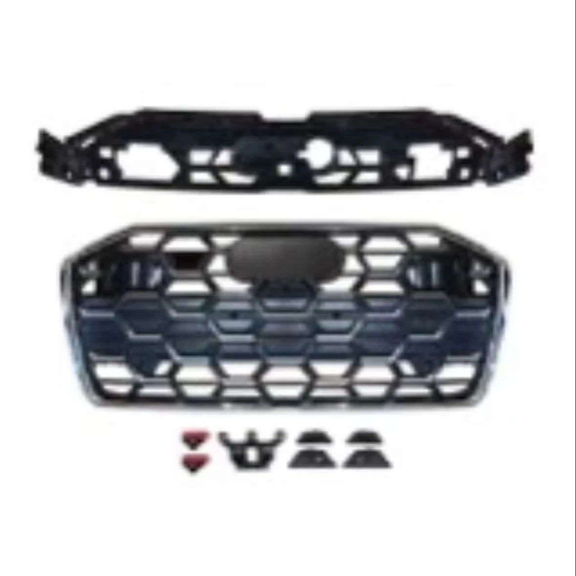 for 19-24 audi a6 upgrade to s6 rear diffuser